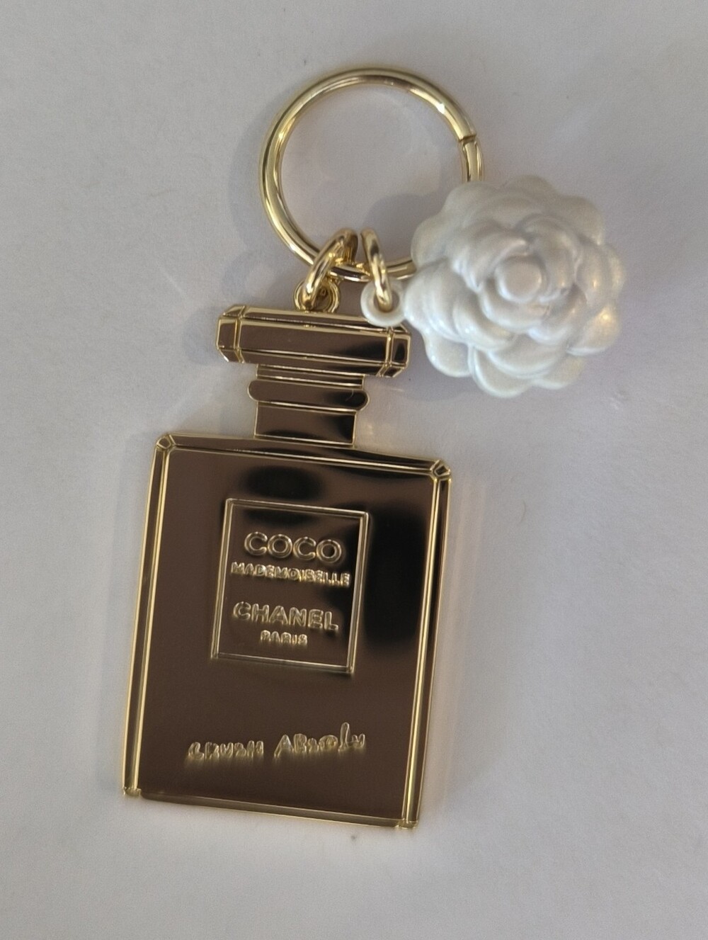 New Chanel Coco Mademoiselle Crush Absolu Perfume Bottle Ceramic Camellia CHARM - Picture 5 of 12
